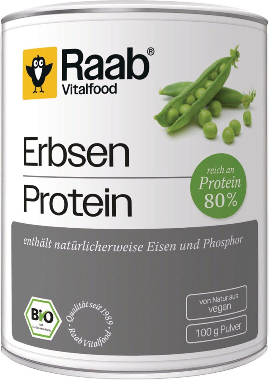 Erbsenprotein Bio