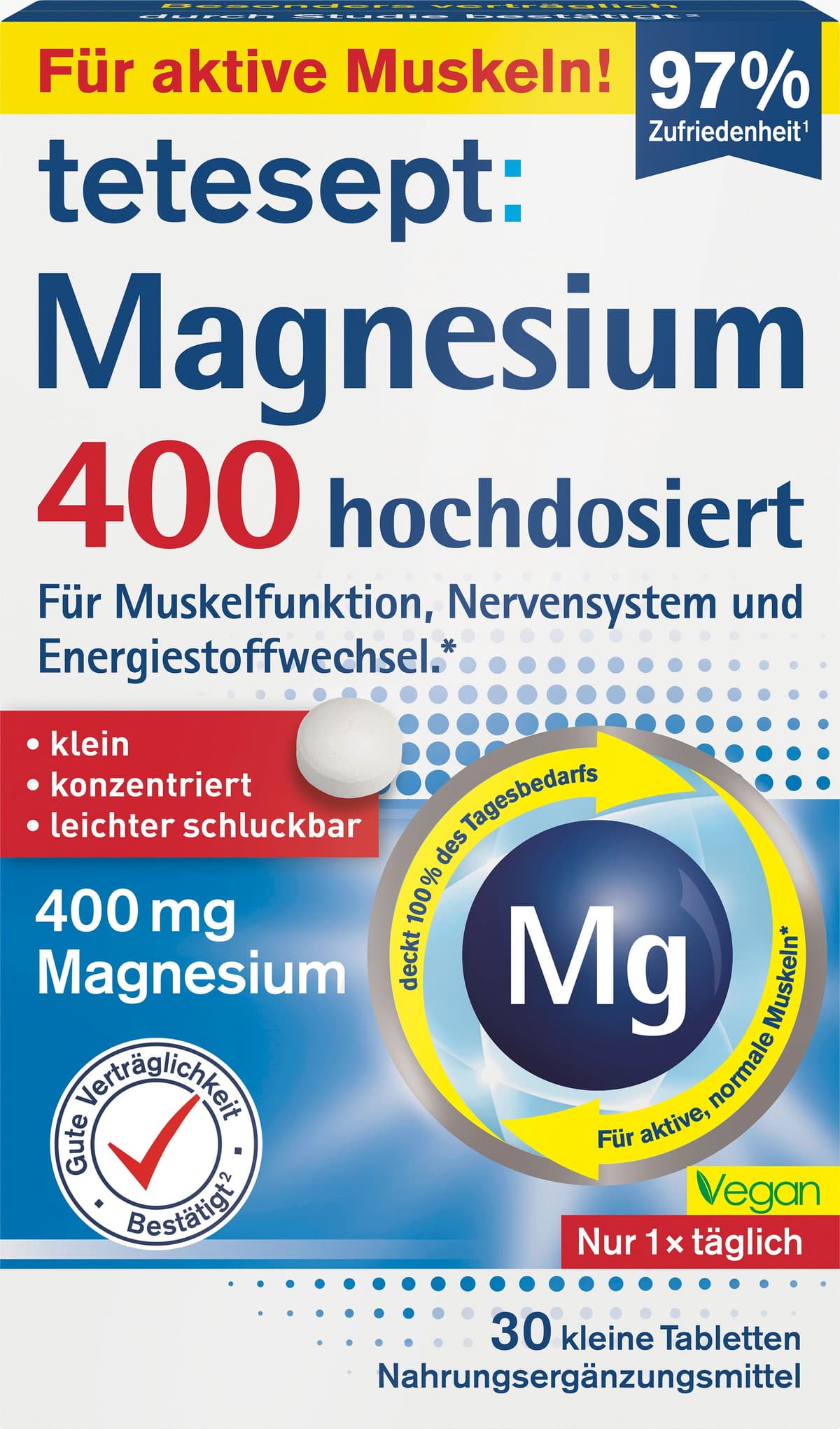 Magnesium 400 hochdosiert