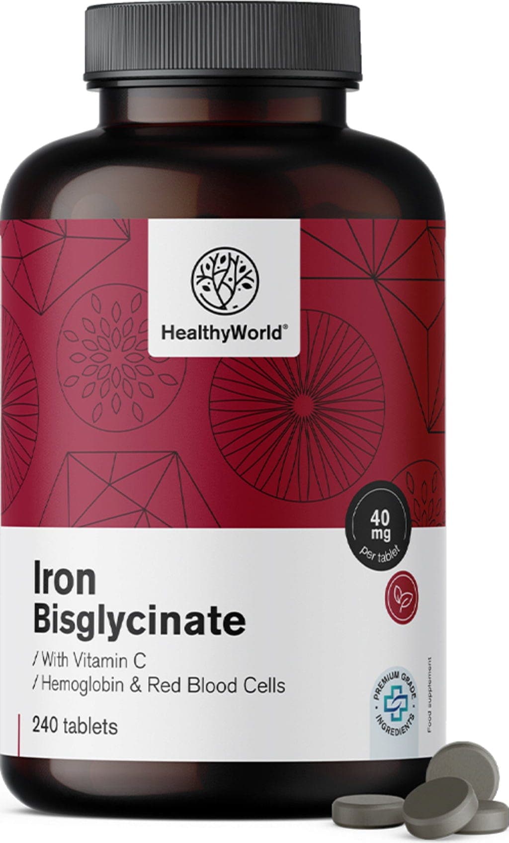 Eisenbisglycinat mit Vitamin C