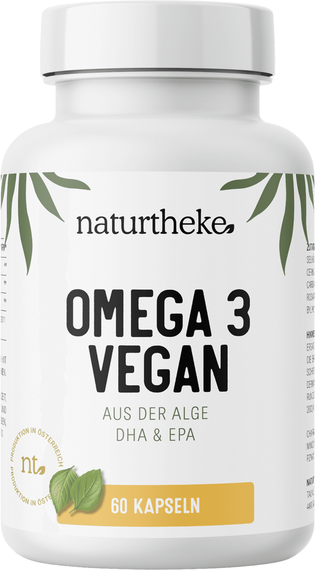 Omega 3 Vegan aus Algen