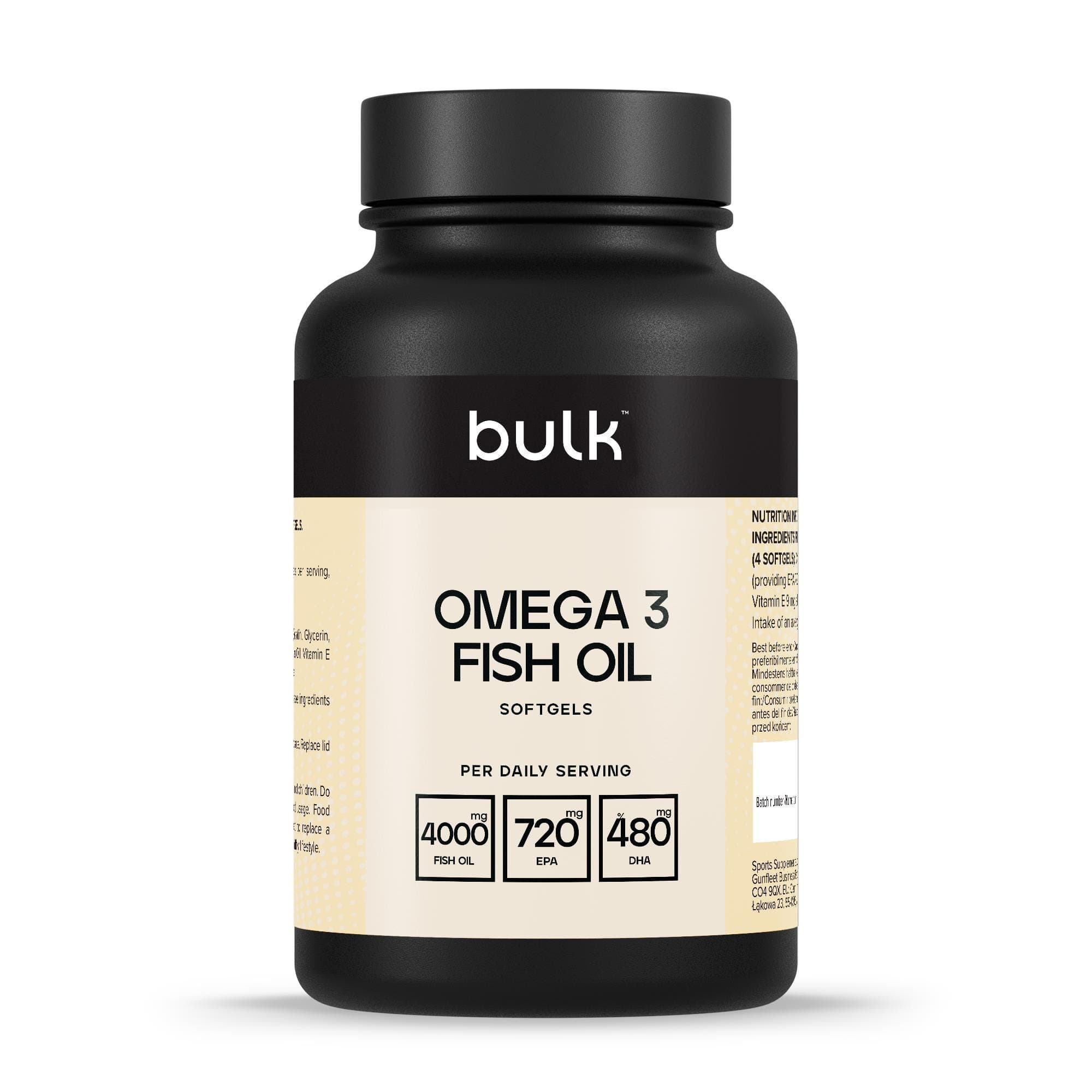 Omega 3 Fischöl Weichkapseln