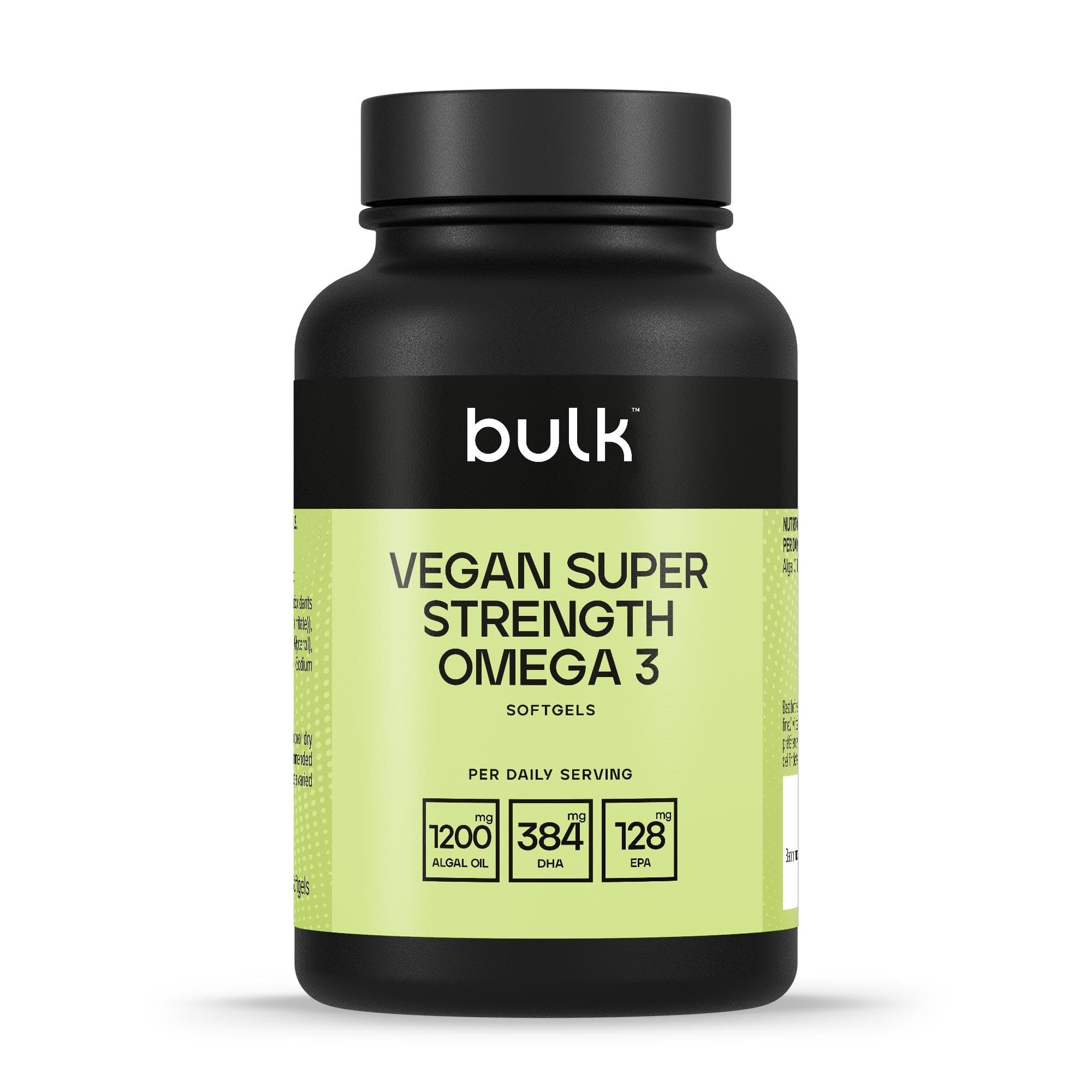 Extra-starke vegane Omega-3-Weichkapseln